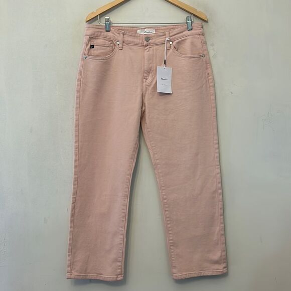 Kan Can pink denim jeans Size 10 New - Picture 1 of 9